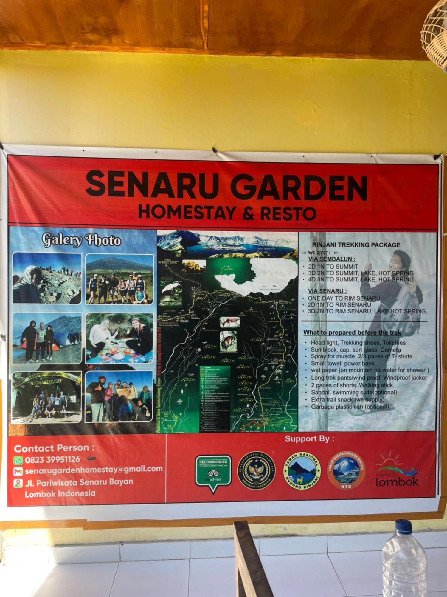 Senaru Garden Homestay Екстер'єр фото